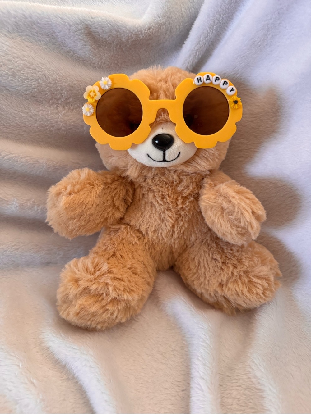 Yellow Flower Shaped Girl’s Sunglasses